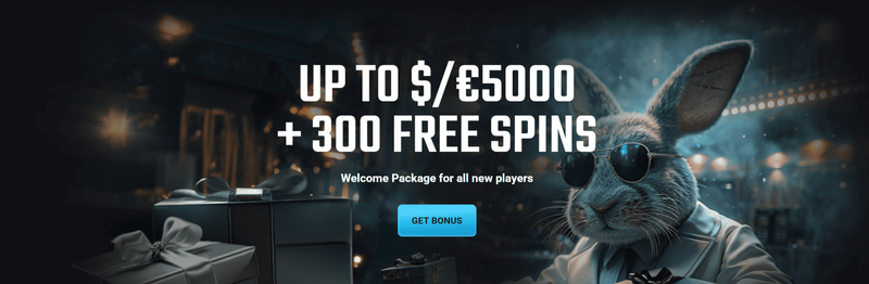 PlayMojo Casino welcome bonus up to $5000 and 300 free spins
